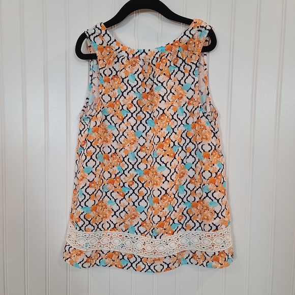 Girls Crown and Ivy sleeveless blouse, YM - Picture 4 of 4